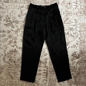Elegant women’s Black satin Pants